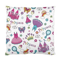 Princess Element Background Material Standard Cushion Case (two Sides) by danenraven