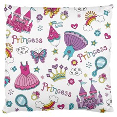 Princess Element Background Material Large Cushion Case (two Sides) by danenraven