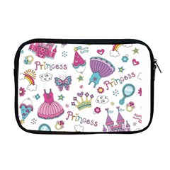 Princess Element Background Material Apple Macbook Pro 17  Zipper Case by danenraven