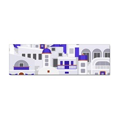 Background Santorini Greece Sticker Bumper (100 Pack)