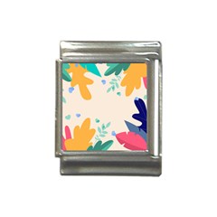 Border Leaves Design Frame Italian Charm (13mm)