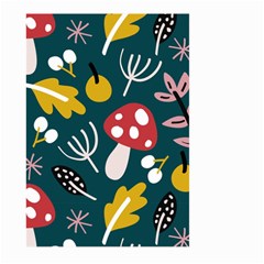 Autumn Nature Sheets Forest Large Garden Flag (two Sides) by Ravend