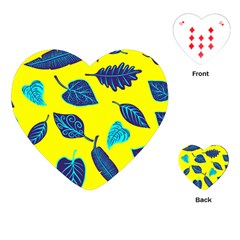 Sheets Pattern Picture Detail Playing Cards Single Design (heart) by Ravend