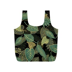 Autumn Fallen Leaves Dried Leaves Full Print Recycle Bag (s) by Ravend