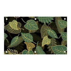 Autumn Fallen Leaves Dried Leaves Banner And Sign 5  X 3 