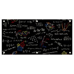 Black Background Text Overlay  Mathematics Formula Banner And Sign 4  X 2 