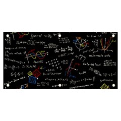 Black Background Text Overlay  Mathematics Formula Banner And Sign 6  X 3  by danenraven