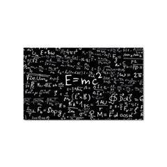 Science Einstein Formula Mathematics Physics Sticker (rectangular) by danenraven