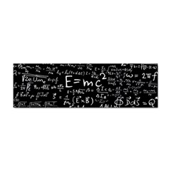 Science Einstein Formula Mathematics Physics Sticker (bumper) by danenraven