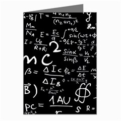 Science Einstein Formula Mathematics Physics Greeting Cards (pkg Of 8)