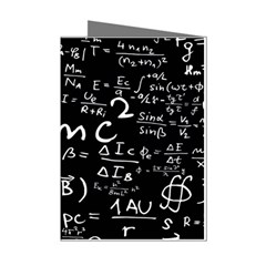 Science Einstein Formula Mathematics Physics Mini Greeting Cards (pkg Of 8)