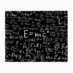 Science Einstein Formula Mathematics Physics Small Glasses Cloth by danenraven