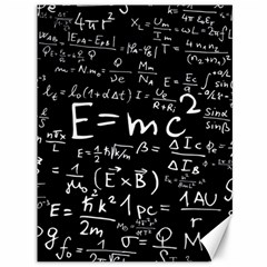 Science Einstein Formula Mathematics Physics Canvas 36  X 48  by danenraven