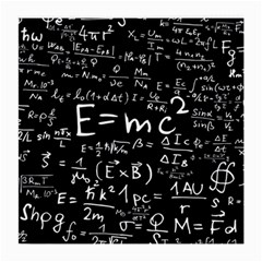 Science Einstein Formula Mathematics Physics Medium Glasses Cloth by danenraven