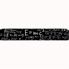 Science Einstein Formula Mathematics Physics Small Bar Mat by danenraven