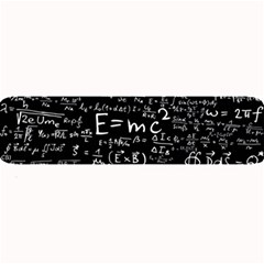 Science Einstein Formula Mathematics Physics Large Bar Mat by danenraven