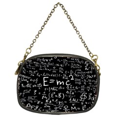 Science Einstein Formula Mathematics Physics Chain Purse (one Side) by danenraven