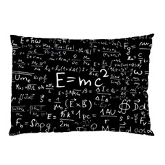 Science Einstein Formula Mathematics Physics Pillow Case by danenraven