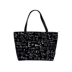 Science Einstein Formula Mathematics Physics Classic Shoulder Handbag by danenraven