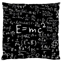 Science Einstein Formula Mathematics Physics Standard Flano Cushion Case (one Side) by danenraven