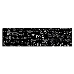 Science Einstein Formula Mathematics Physics Oblong Satin Scarf (16  X 60 ) by danenraven