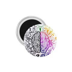 Anatomy Brain Head Medical Psychedelic  Skull 1 75  Magnets by danenraven