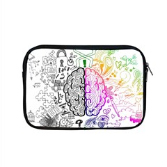 Anatomy Brain Head Medical Psychedelic  Skull Apple Macbook Pro 15  Zipper Case by danenraven