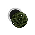 Green Bacteria Digital Wallpaper Eyes Look Biology Pattern 1.75  Magnets Front