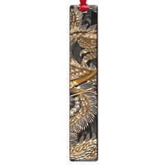 Gold And Silver Dragon Illustration Chinese Dragon Animal Large Book Marks by danenraven