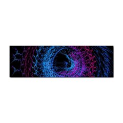 Symmetry Awesome 3d Digital Art Graphic Pattern Vortex Sticker (bumper) by danenraven