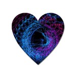 Symmetry Awesome 3d Digital Art Graphic Pattern Vortex Heart Magnet Front