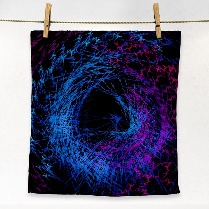 Symmetry Awesome 3d Digital Art Graphic Pattern Vortex Face Towel