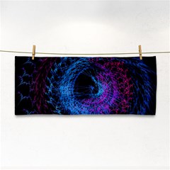 Symmetry Awesome 3d Digital Art Graphic Pattern Vortex Hand Towel by danenraven