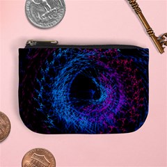 Symmetry Awesome 3d Digital Art Graphic Pattern Vortex Mini Coin Purse by danenraven