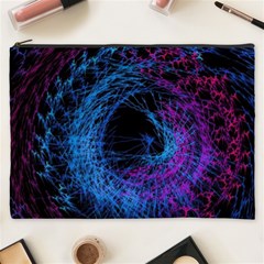 Symmetry Awesome 3d Digital Art Graphic Pattern Vortex Cosmetic Bag (xxxl) by danenraven