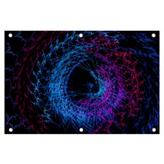 Symmetry Awesome 3d Digital Art Graphic Pattern Vortex Banner And Sign 6  X 4  by danenraven