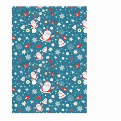 Santa Claus Illustration  Background Large Garden Flag (two Sides) by danenraven