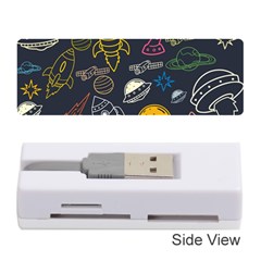 Seamless Outer Space Pattern Memory Card Reader (stick) by danenraven