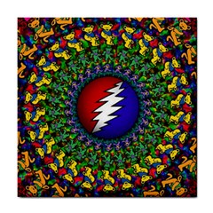 Grateful Dead Tile Coaster by Jancukart