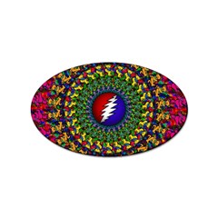 Grateful Dead Sticker Oval (10 Pack) by Jancukart