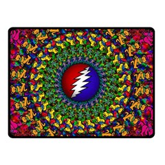 Grateful Dead Double Sided Fleece Blanket (small)  by Jancukart