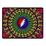 Grateful Dead Double Sided Fleece Blanket (Small)  45 x34  Blanket Front