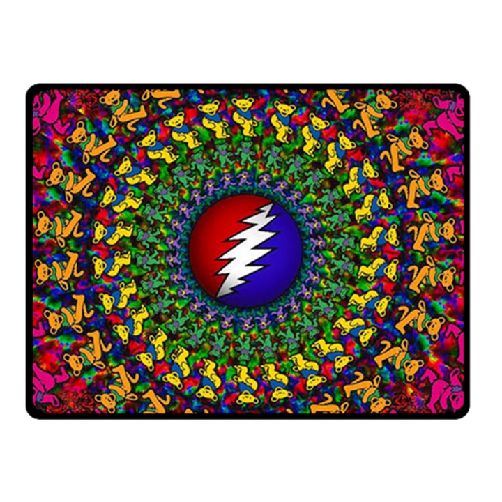 Grateful Dead Double Sided Fleece Blanket (Small) 