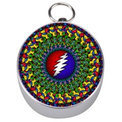 Grateful Dead Silver Compasses by Jancukart