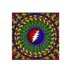 Grateful Dead Satin Bandana Scarf 22  X 22 