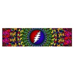 Grateful Dead Oblong Satin Scarf (16  x 60 ) Front