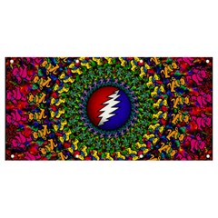 Grateful Dead Banner And Sign 8  X 4 