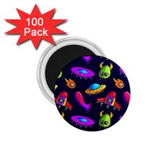 Space Pattern 1 75  Magnets (100 Pack)  by Ravend