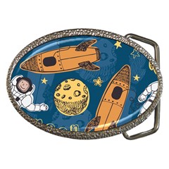 Missile Pattern Belt Buckles by Ravend