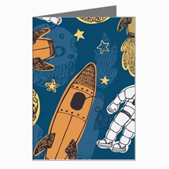 Missile Pattern Greeting Card by Ravend